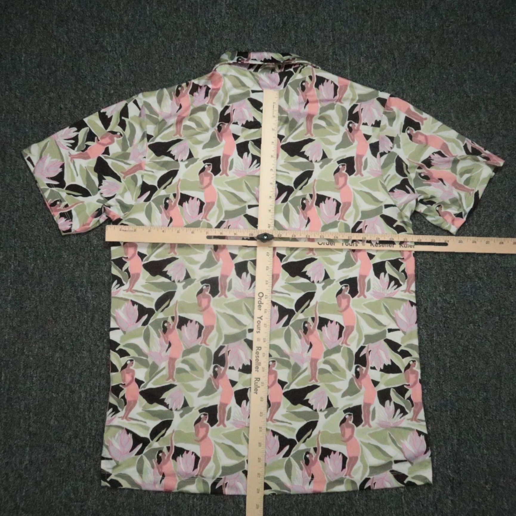 Vintage VINTAGE Bad Birdie Shirt Men Large Green Pink Leilani Hula Hawaiian Performance Polo Size US L / EU 52-54 / 3 - 5 Thumbnail