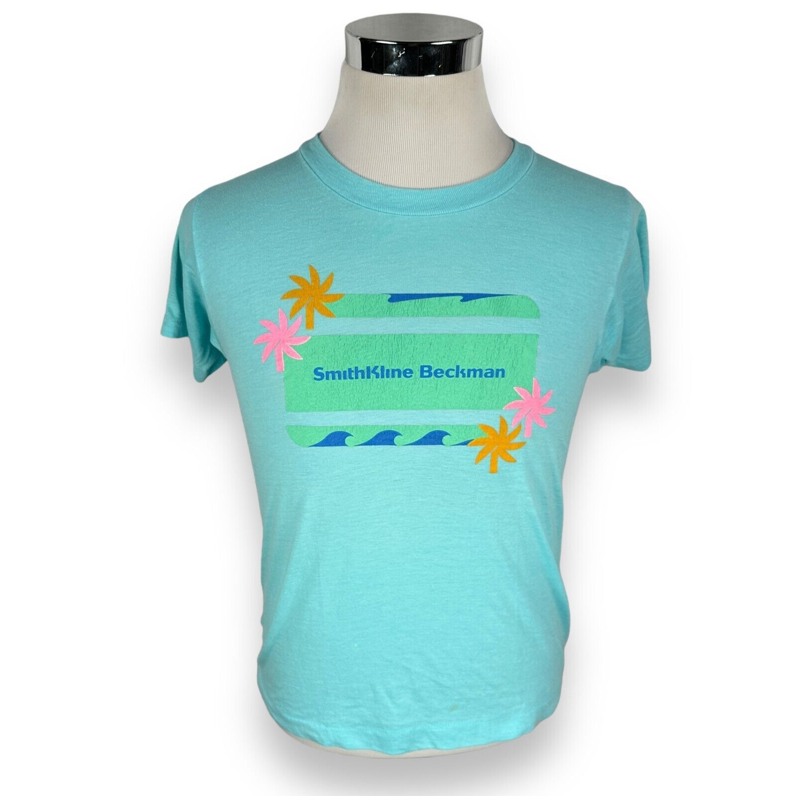 Other Vintage SmithKline Beckman T-Shirt Men's Medium 80s USA Rare Size US M / EU 48-50 / 2 - 1 Thumbnail