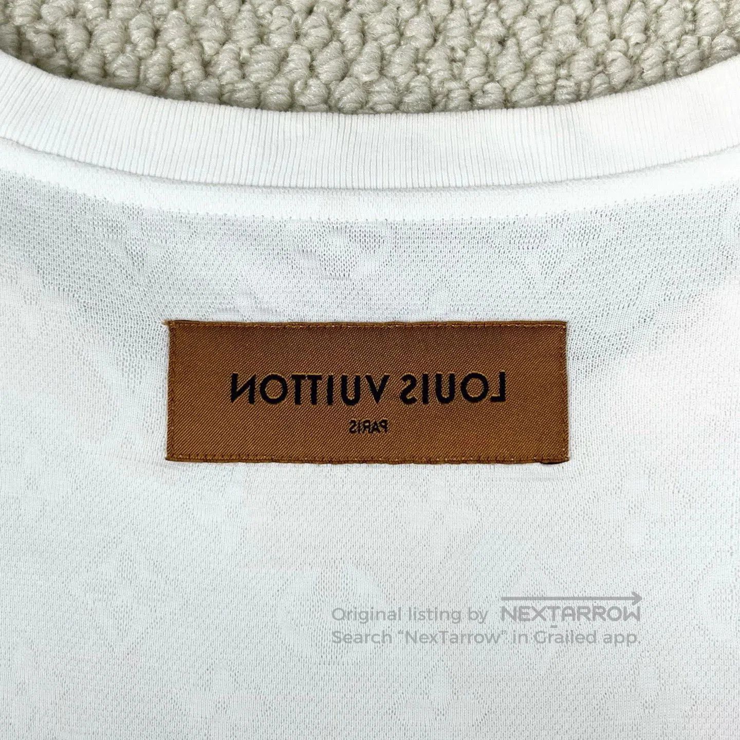 Louis Vuitton louis vuitton white animal logo t. Size US L / EU 52-54 / 3 - 6 Thumbnail