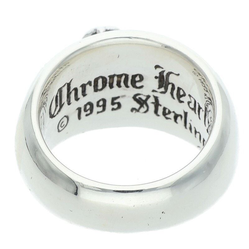 Chrome Hearts Chrome Hearts Heart in Band Silver Ring Size ONE SIZE - 2 Thumbnail