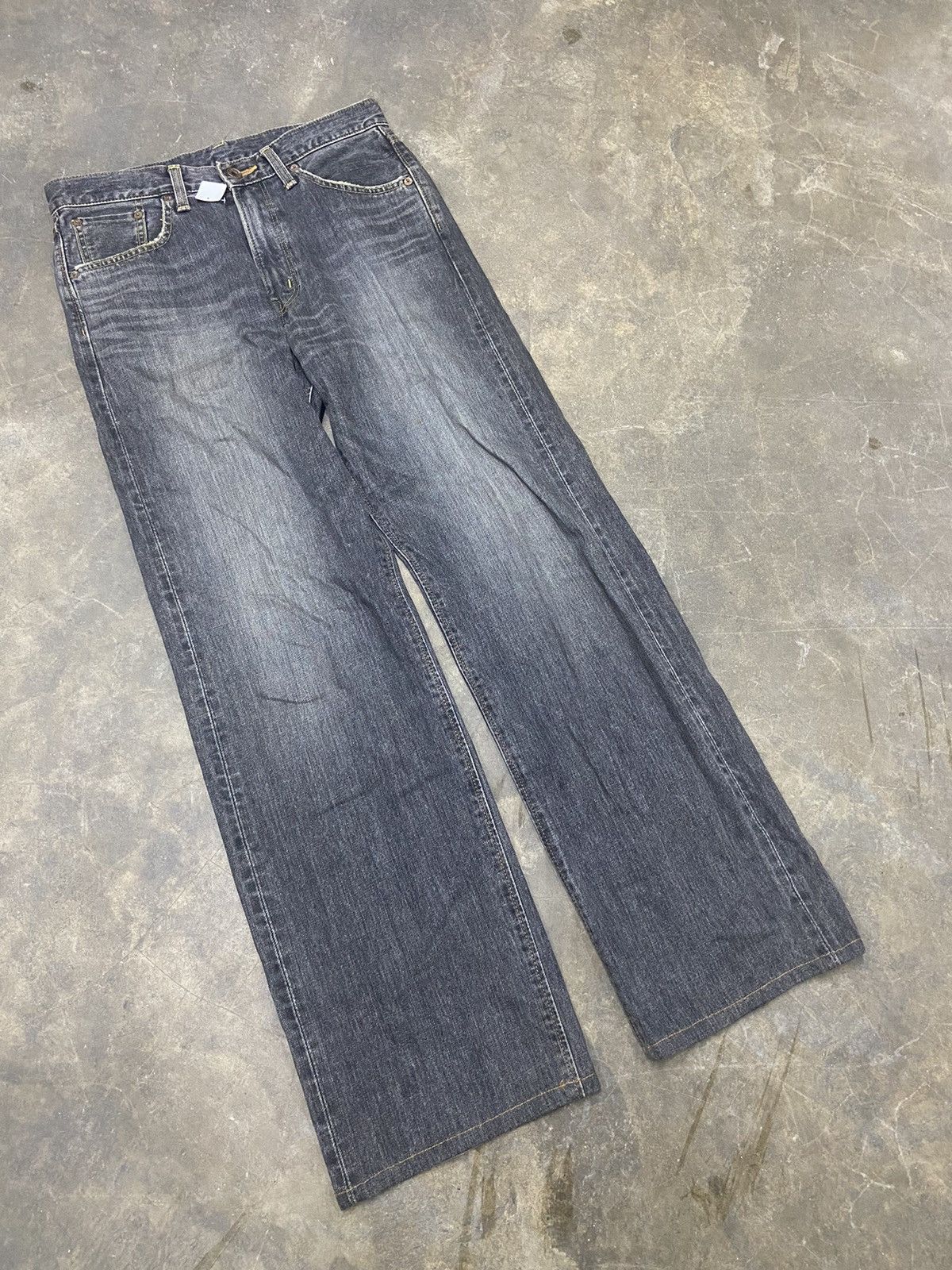 Beauty Beast 🔥 Baggy 🔥 Vintage Edwin 505Z jeans Size US 31 - 1 Thumbnail