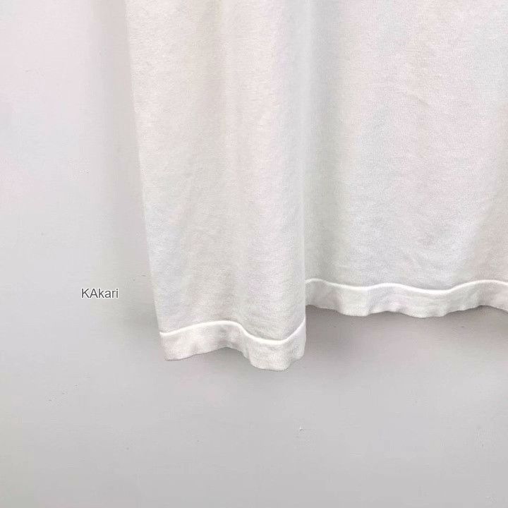 Louis Vuitton Louis Vuitton 2022 White Logo Cotton T-Shirt Size US XXL / EU 58 / 5 - 5 Thumbnail