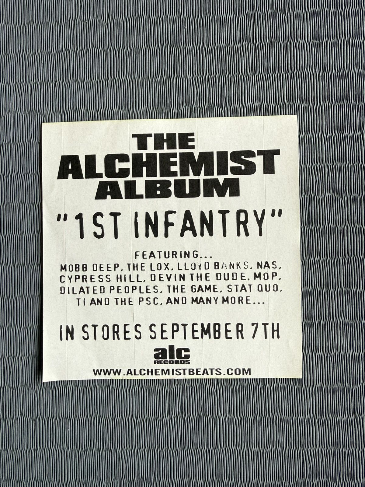 Alchemist The Alchemist ‘1st Infantry’ Size ONE SIZE - 2 Thumbnail