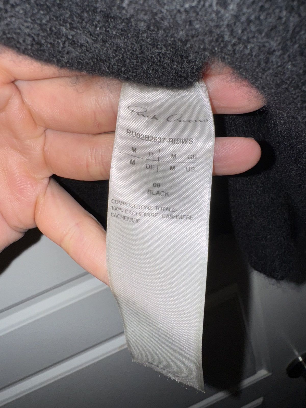 Rick Owens Cashmere Sweater Rick Owens Size US M / EU 48-50 / 2 - 6 Thumbnail