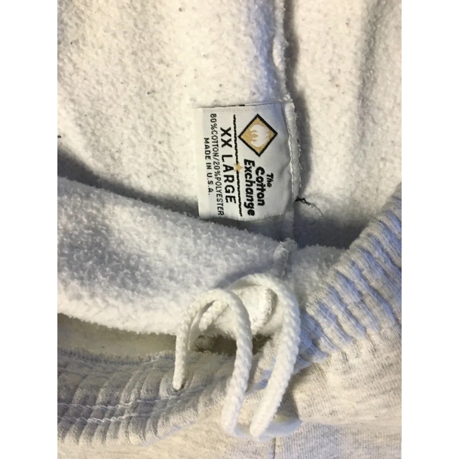 Vintage VINTAGE Brimhall Athletics 90s Sweatpants Track & Field XXL Gray USA School PE Grunge 80s Activewear Mens Sweatpants Drawstring Size US 39 - 7 Thumbnail