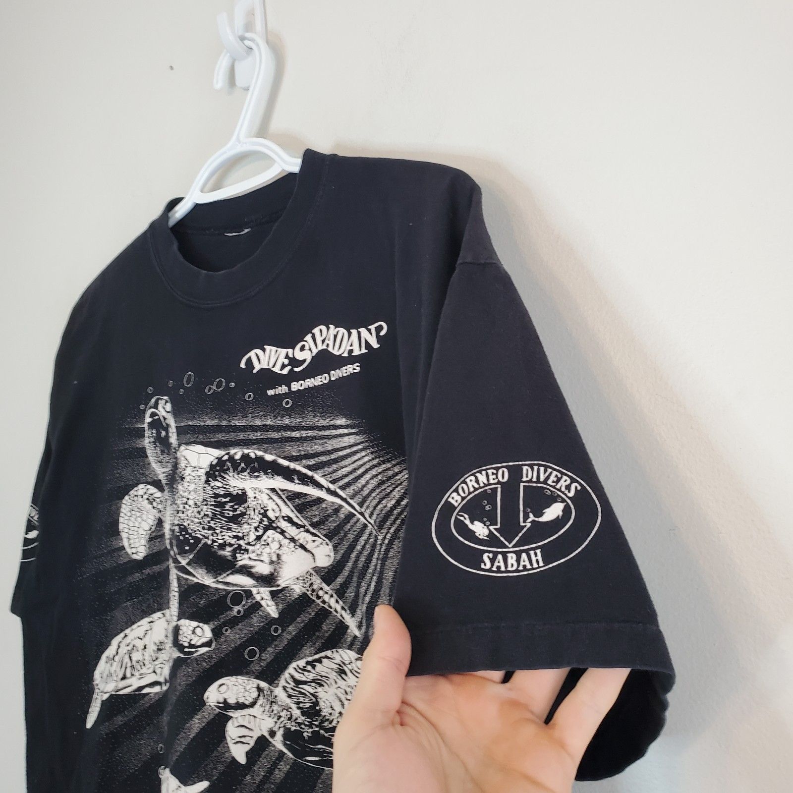 Vintage Vintage 90s Turtles Nature Graphic Shirt Black Size XL Size US XL / EU 56 / 4 - 4 Thumbnail
