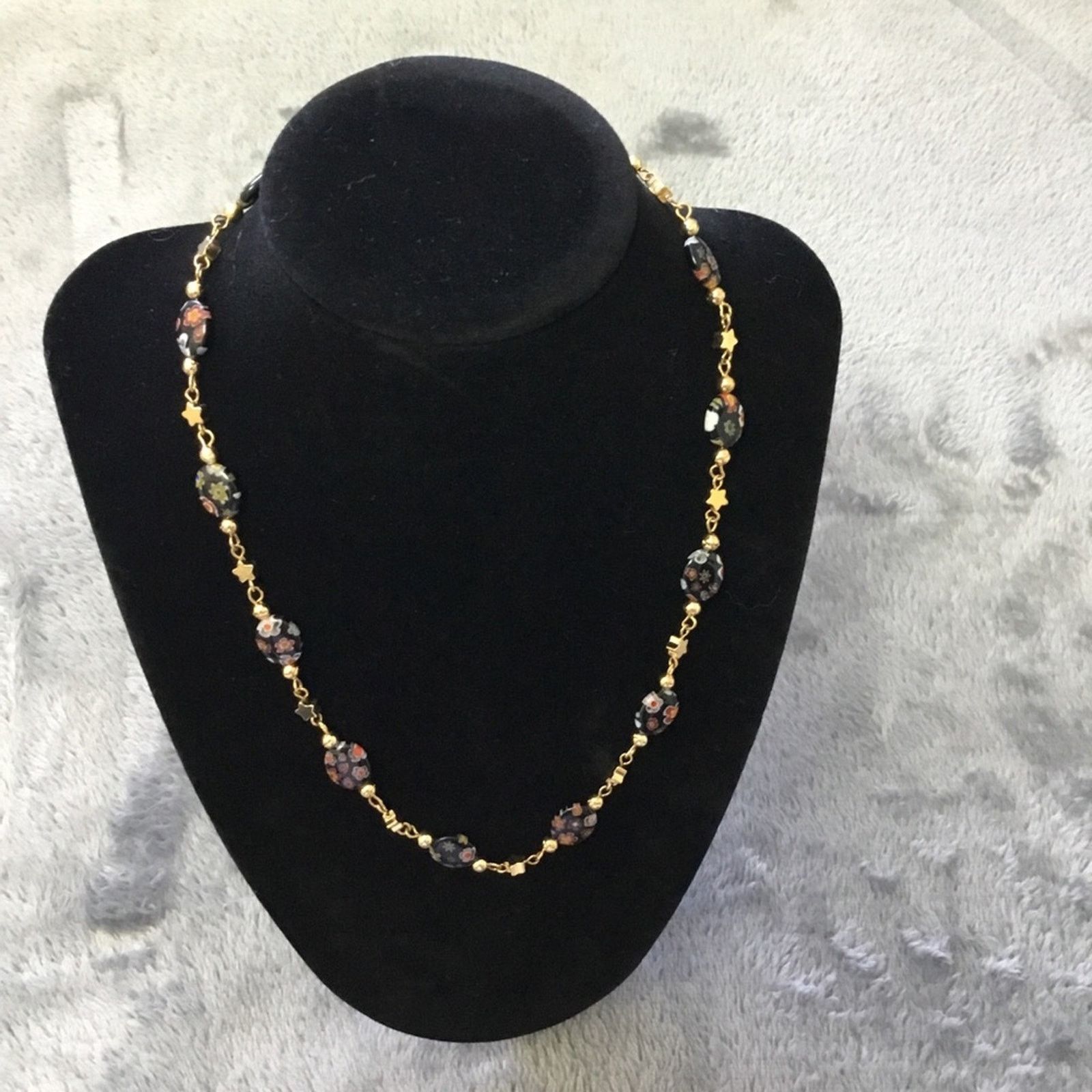 Other Gold Unique Multi-Bead Necklace Size ONE SIZE - 1 Thumbnail