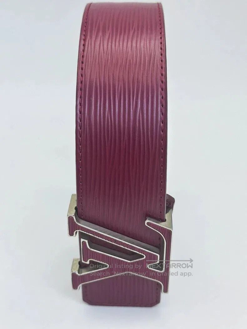 Louis Vuitton louis vuitton leather belt in fuchsia. Size ONE SIZE - 7 Thumbnail