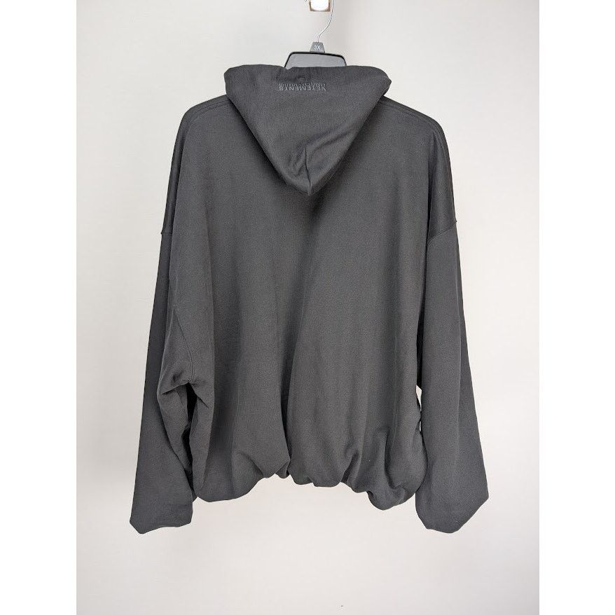 Vetements o1rshd1 Hoodie with Vetements Logo in Black Size US S / EU 44-46 / 1 - 10 Thumbnail