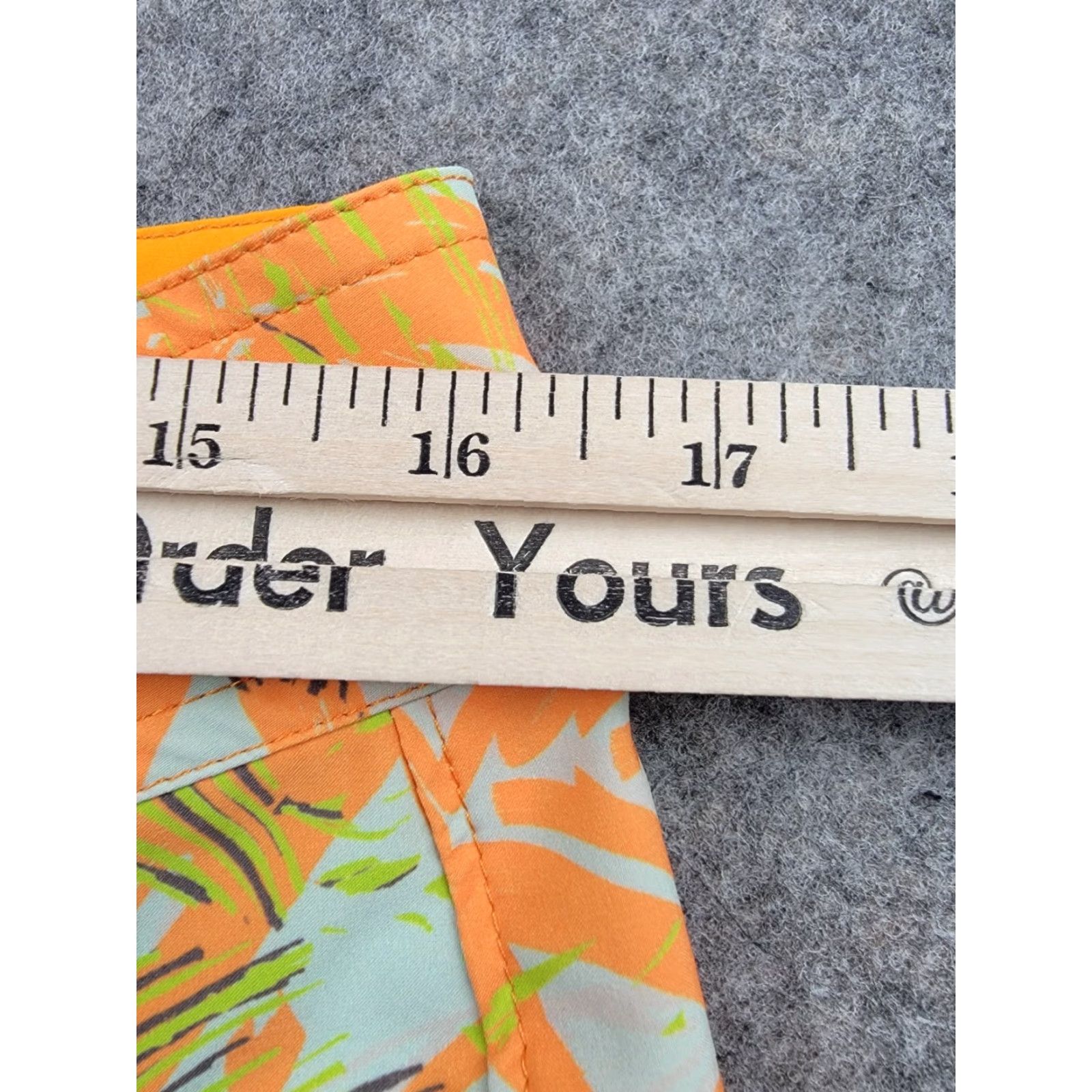 Vintage Stio Board Shorts Mens 32 Orange Yellow Hawaiian Floral NWT Beach, Outdoor, Quick Dry, UV-Protection, Surfing, CFS Size US 32 / EU 48 - 4 Thumbnail