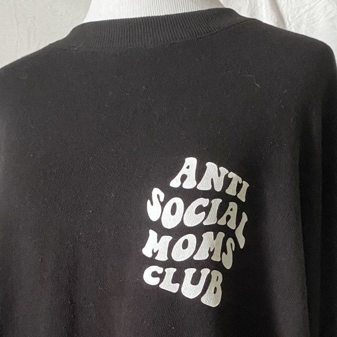 Vintage Anti-Social Mom’s Club, Custom, Crewneck Sweatshirt, XL/2XL Size XXL / US 16-18 / IT 52-54 - 7 Thumbnail