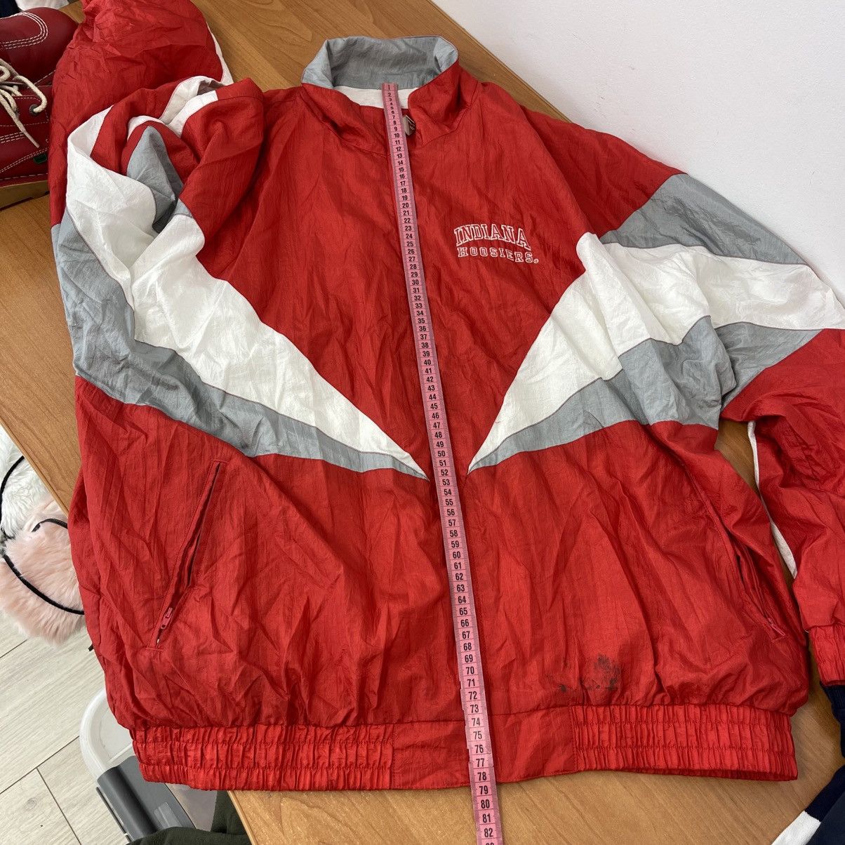 Vintage Vintage Indiana Hoosiers Windbreaker Zip Up Pro Celebrity Size US XXL / EU 58 / 5 - 9 Thumbnail