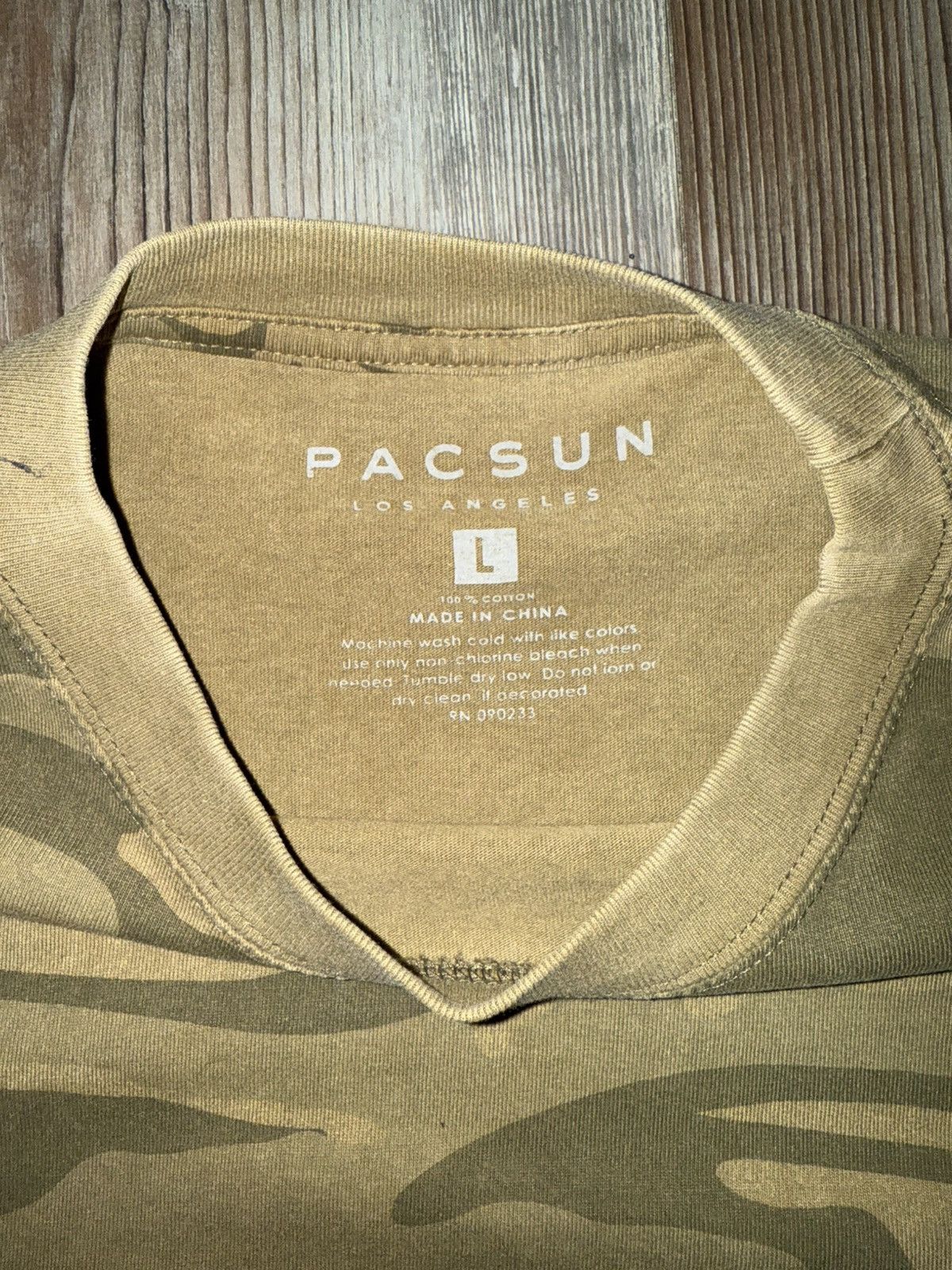 Pacsun Pacsun Camo Tee Size US L / EU 52-54 / 3 - 2 Thumbnail
