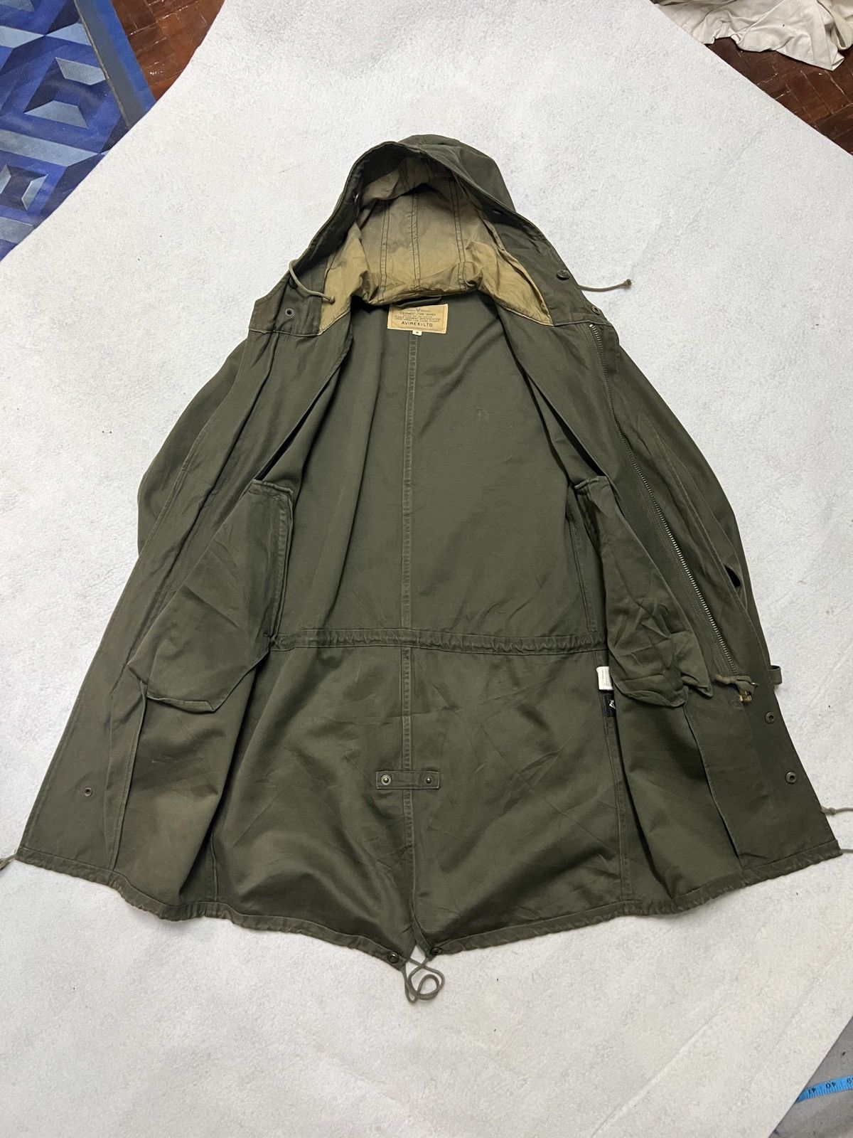 Avirex 550. Avirex Military Hooded Parka Army Green Size US M / EU 48-50 / 2 - 10 Thumbnail