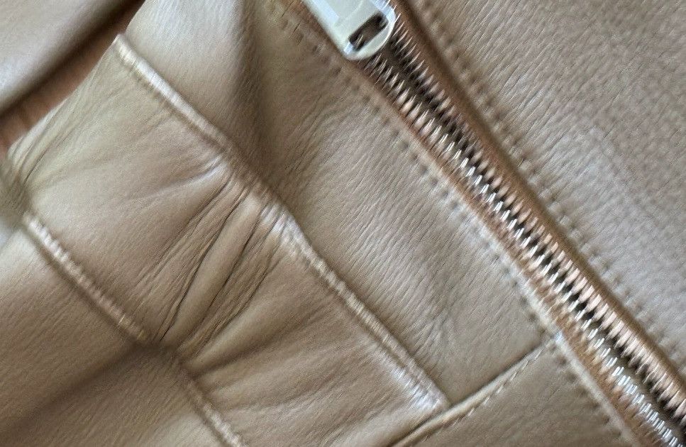 Saint Laurent Paris × Yves Saint Laurent Saint Laurent olive green genuine leather jack2412-Nextarrow Size US M / EU 48-50 / 2 - 4 Thumbnail