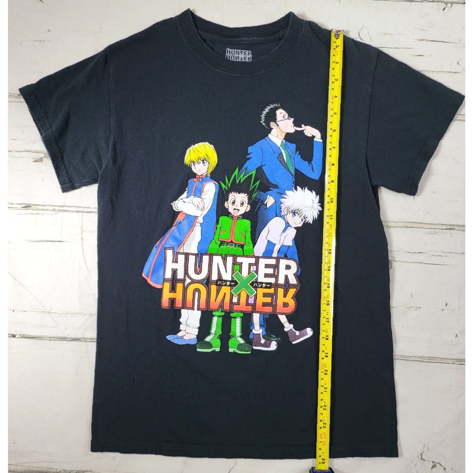 Hunter Hunter X Hunter Anime Short Sleeve T-Shirt Black Mens S EUC Size US S / EU 44-46 / 1 - 4 Thumbnail
