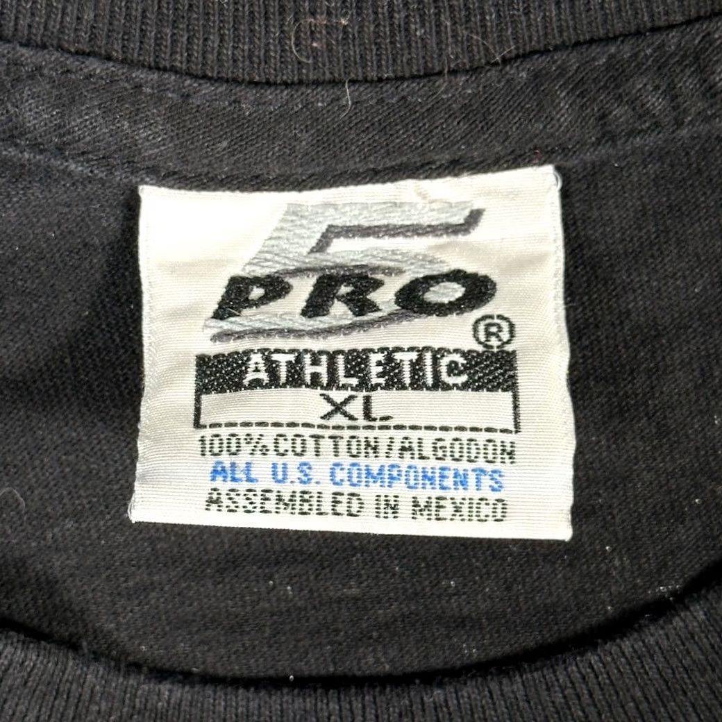 Vintage Fck Lightbars Shirt Adult XL Black 5 Pro Athletic T-Shirt Crew Neck Short Sleeve Cotton Mens Vintage No Size US XL / EU 56 / 4 - 5 Thumbnail