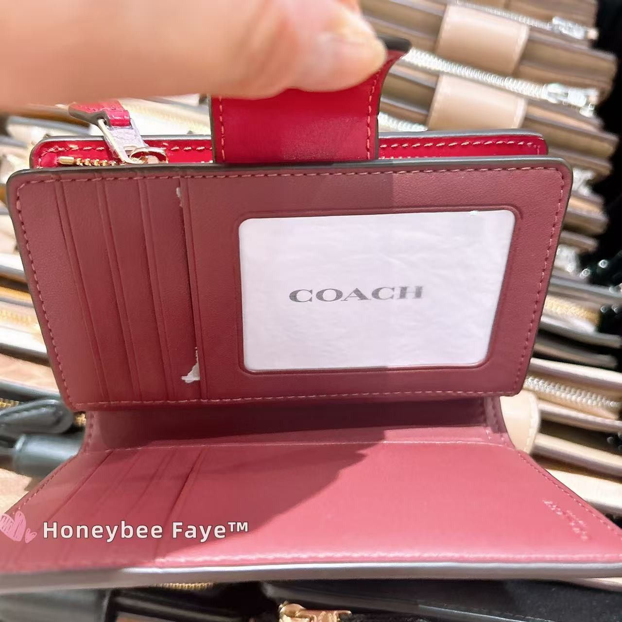 Coach NWT Coach CW526 Medium Corner Zip Wallet Size ONE SIZE - 4 Thumbnail