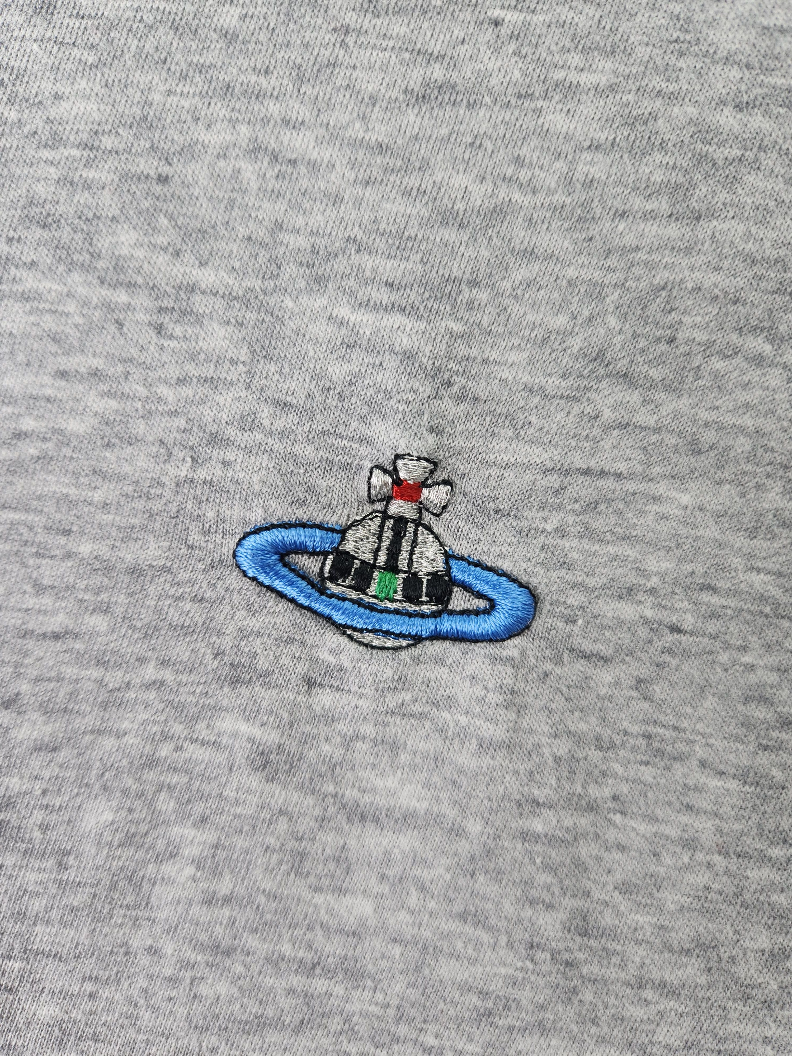 Vivienne Westwood Vivienne Westwood Man basic gray t shirt logo size L Size US L / EU 52-54 / 3 - 6 Thumbnail