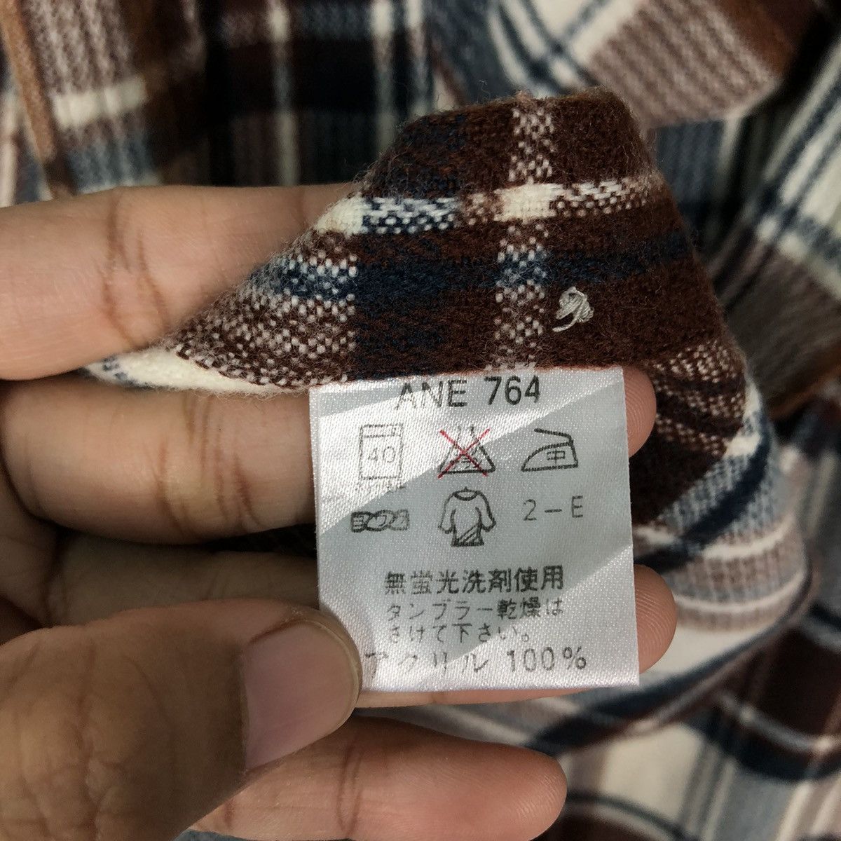 Japanese Brand 🔥Vintage Flannel Shirt Chore Jacket Canterbury Wood Tartan Size US M / EU 48-50 / 2 - 18 Thumbnail
