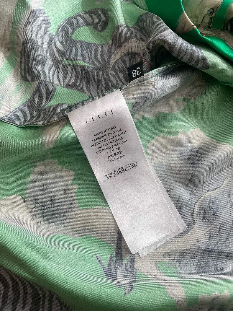 Gucci Gucci Size 38 Silk shirt Size US XXS / EU 40 - 2 Thumbnail