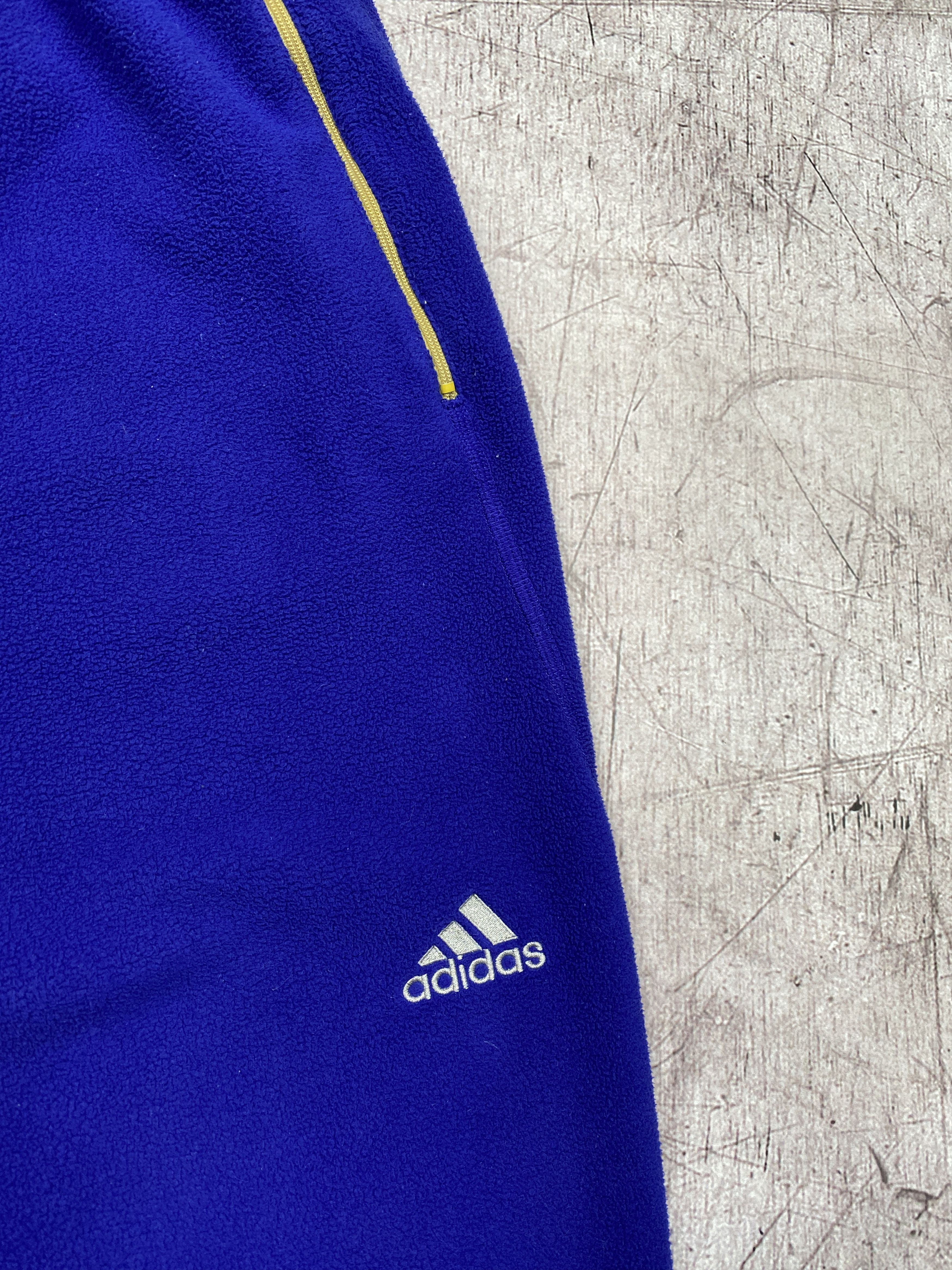 Adidas × Vintage Adidas Equipment Vintage Fleece Track Pants Size US 34 / EU 50 - 3 Thumbnail