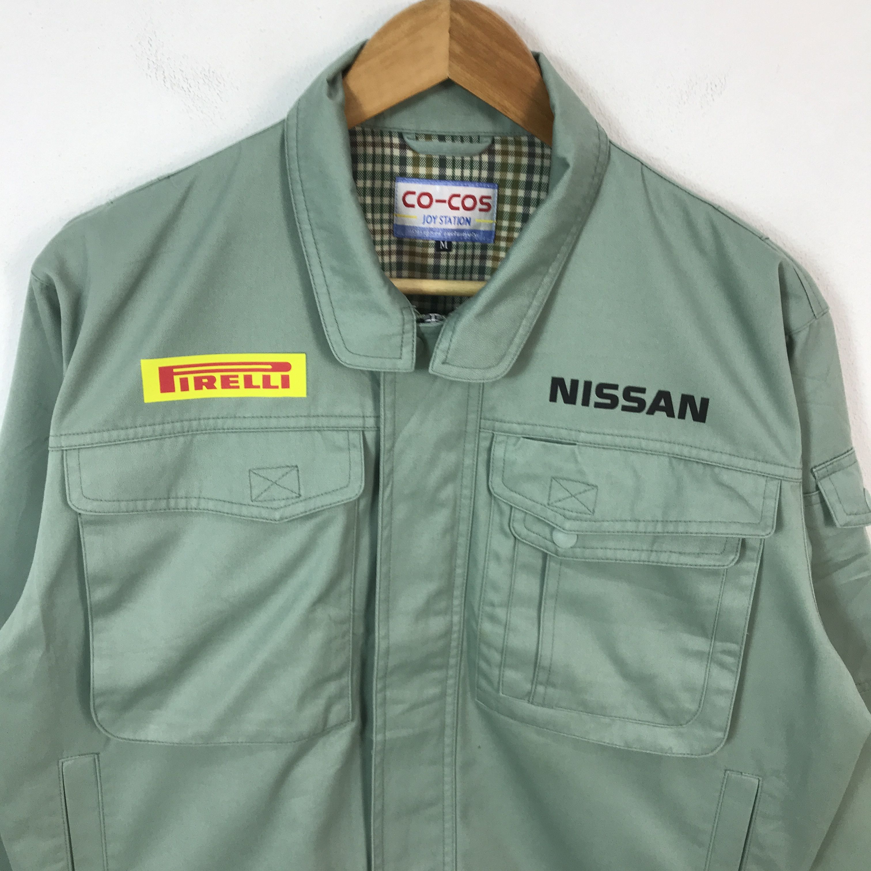 Gear for Sports Vtg Nissan X Pirelli Racing Motorsport custom Japan jacket Size US M / EU 48-50 / 2 - 3 Thumbnail