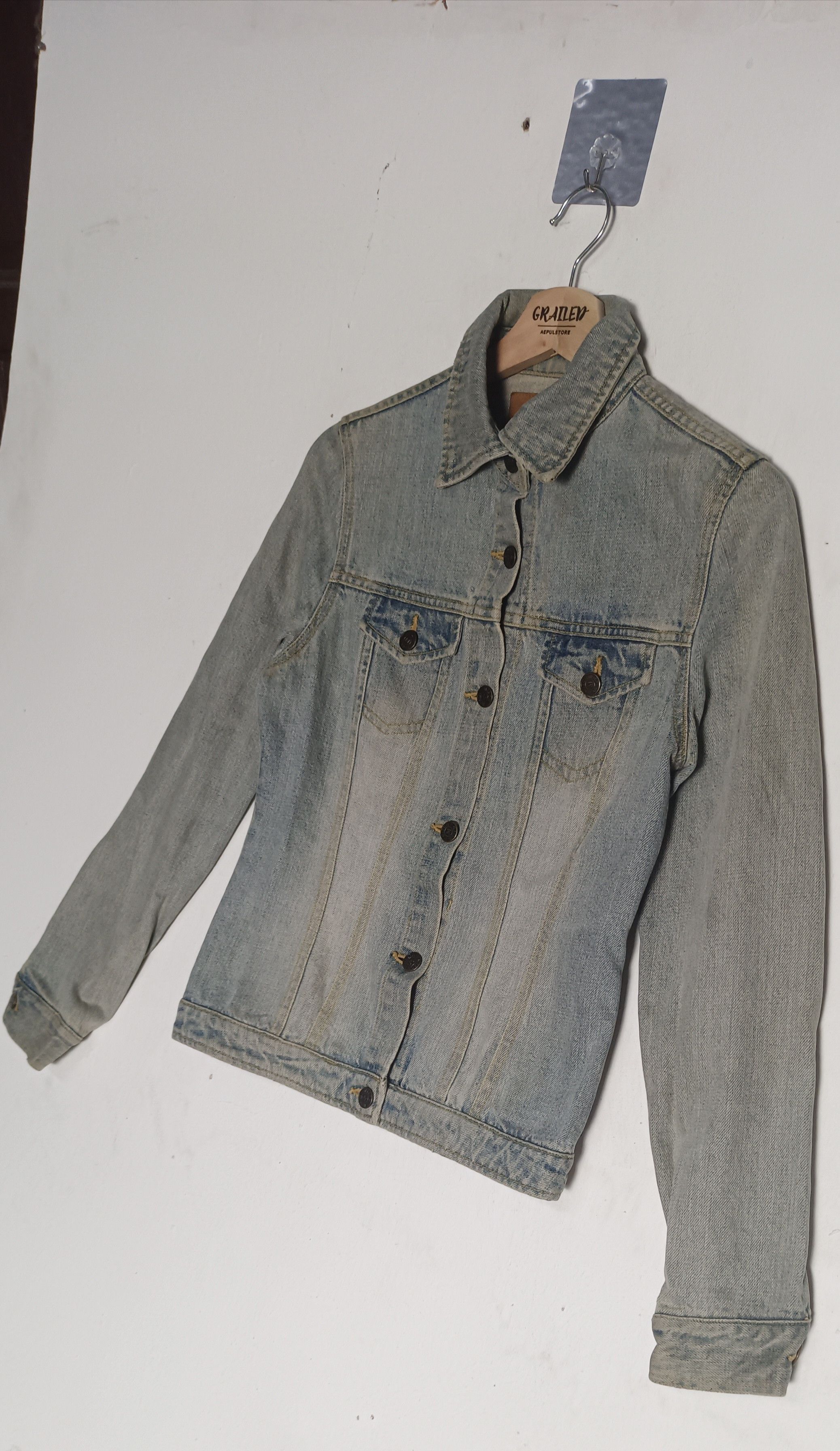 Japanese Brand Misch Masch Denim Jacket Size US XS / EU 42 / 0 - 5 Thumbnail