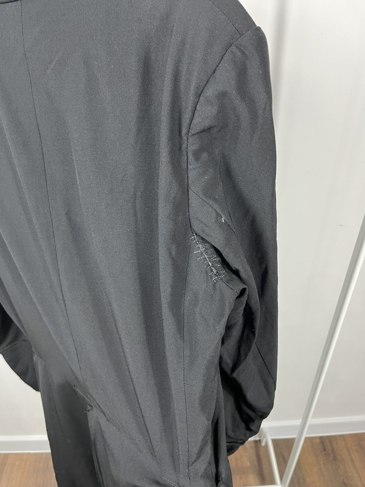 Vintage Antique Vintage Black Long Robe Coat Hidden Placket Size US M / EU 48-50 / 2 - 16 Thumbnail