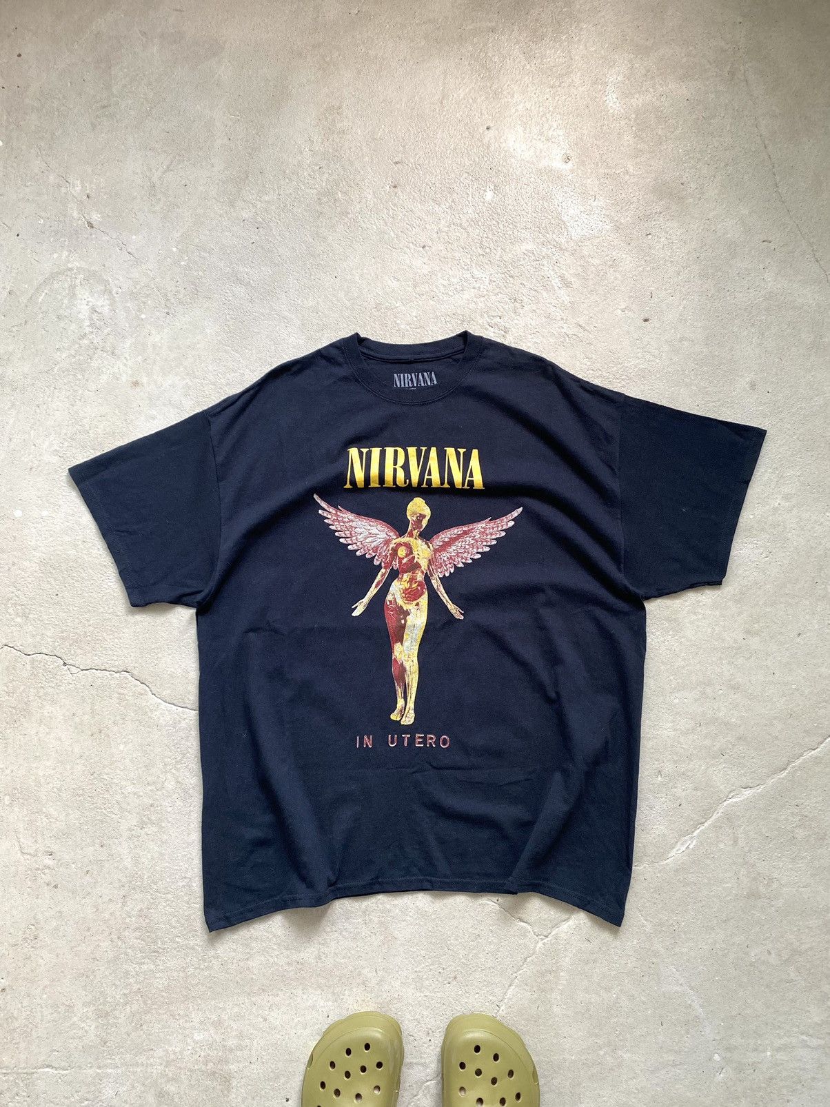 Nirvana Vintage Style Nirvana In Utero Album Promo T Shirt Size US L / EU 52-54 / 3 - 1 Thumbnail