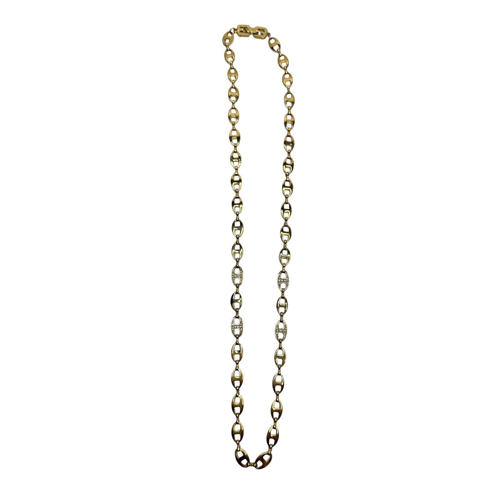Givenchy Givenchy Puffed Anchor Mariner 21" Chain Necklace Size ONE SIZE - 6 Thumbnail