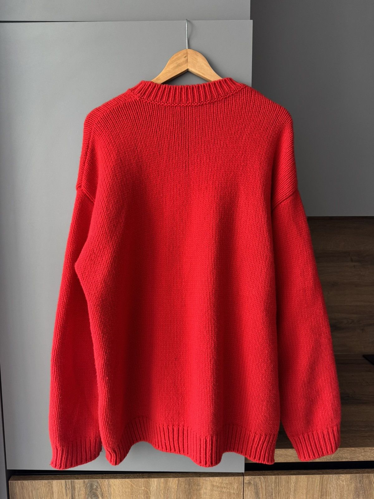 Stella McCartney 2017 Stella McCartney Red Scorpion Knit Sweater Size US M / EU 48-50 / 2 - 9 Thumbnail