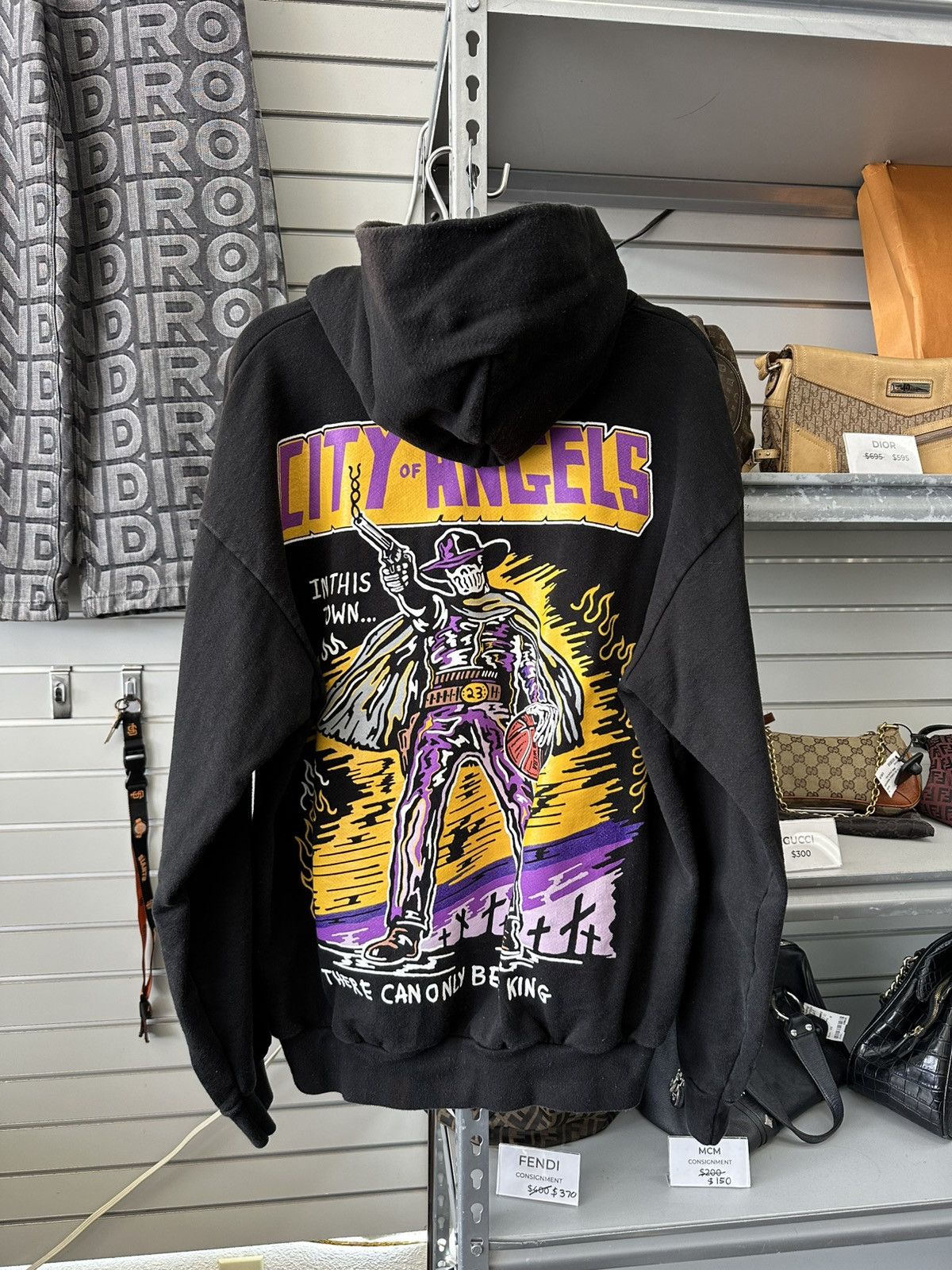 Warren Lotas WARREN LOTAS LAKERS CITY OF ANGELS COWBOY 23 HOODIE Size US XL / EU 56 / 4 - 1 Thumbnail