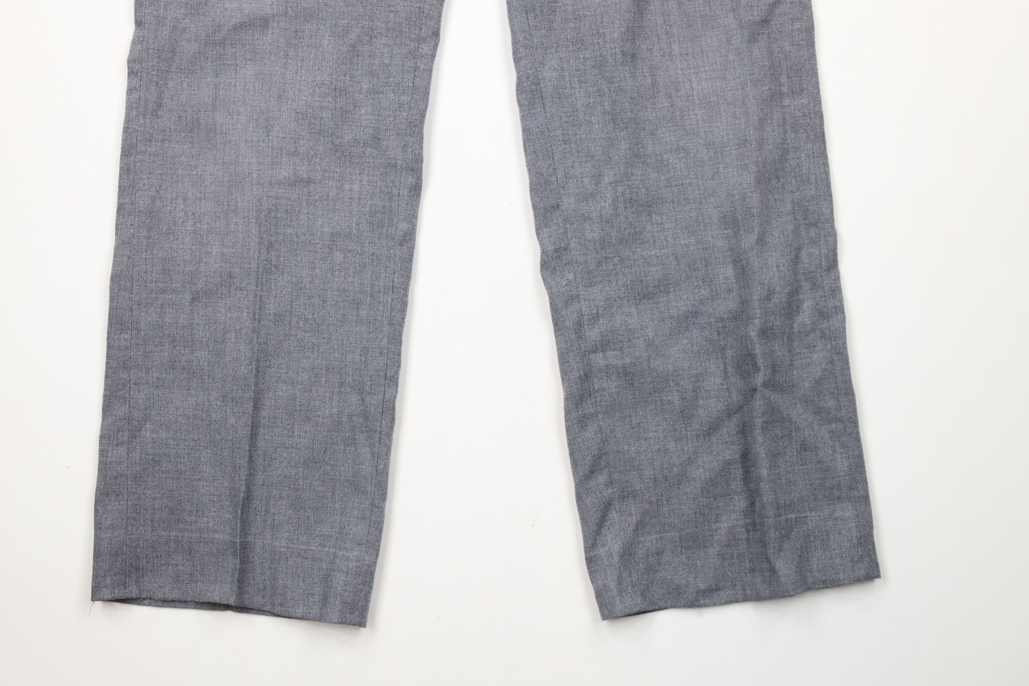 Vintage Vintage 70s Streetwear Wide Leg Bell Bottoms Pants Gray Size US 34 / EU 50 - 4 Thumbnail