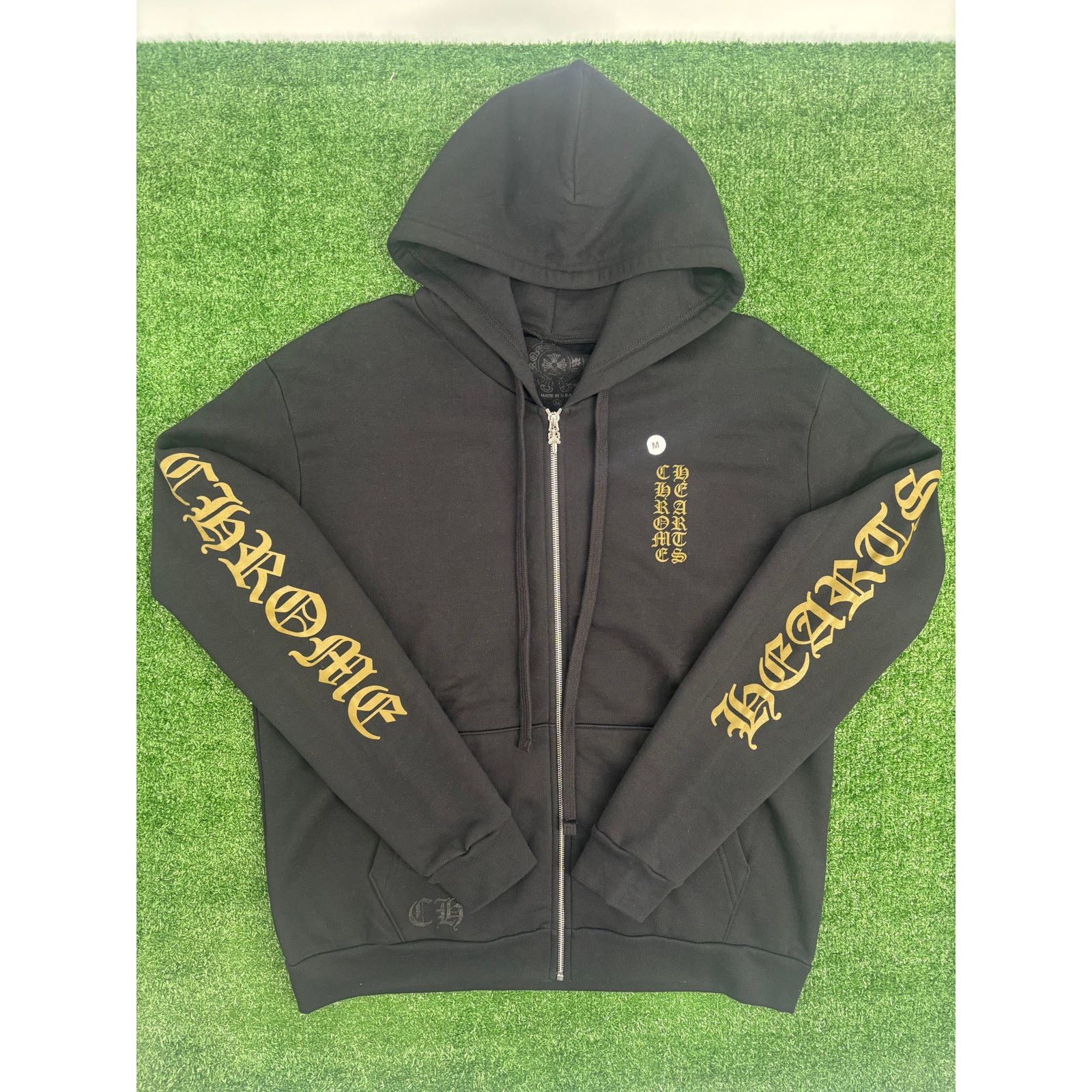 【raghouse】CHROME HEARTS グリーンジップアップ Chrome Hearts Matty Boy Green Zip Up Hoodie - SRM – SHENGLI ROAD