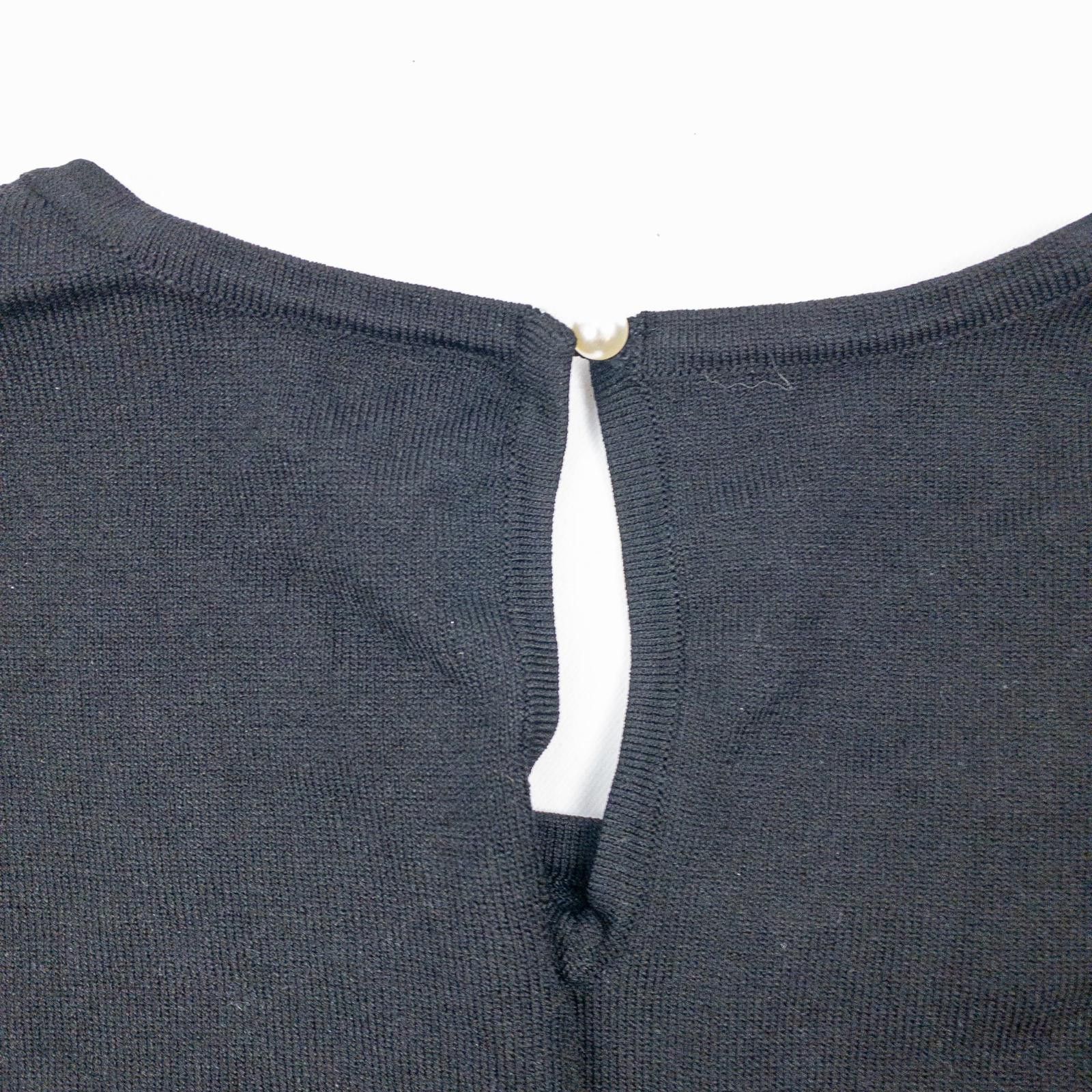 Other White House Black Market Black Beaded Sweater Womens Small Size S / US 4 / IT 40 - 7 Thumbnail