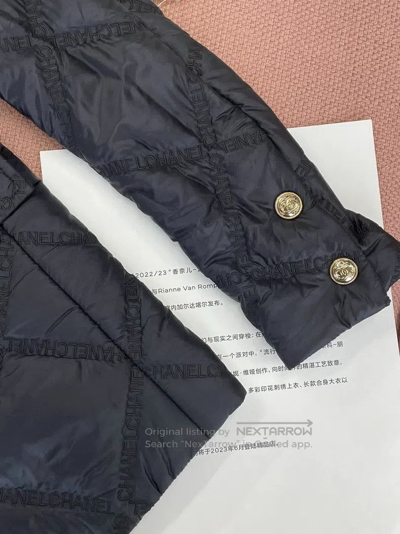 Chanel Chanel Equestrian series black diamond-patterned cotton ja Size XXS / US 00 / IT 34 - 4 Thumbnail