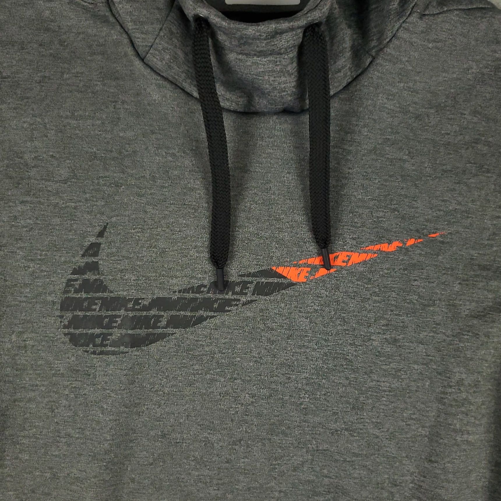 Nike Nike Hoodie Mens M Gray Dri-FIT Swoosh Pullover Sportswear Graphic Print Size US M / EU 48-50 / 2 - 3 Thumbnail