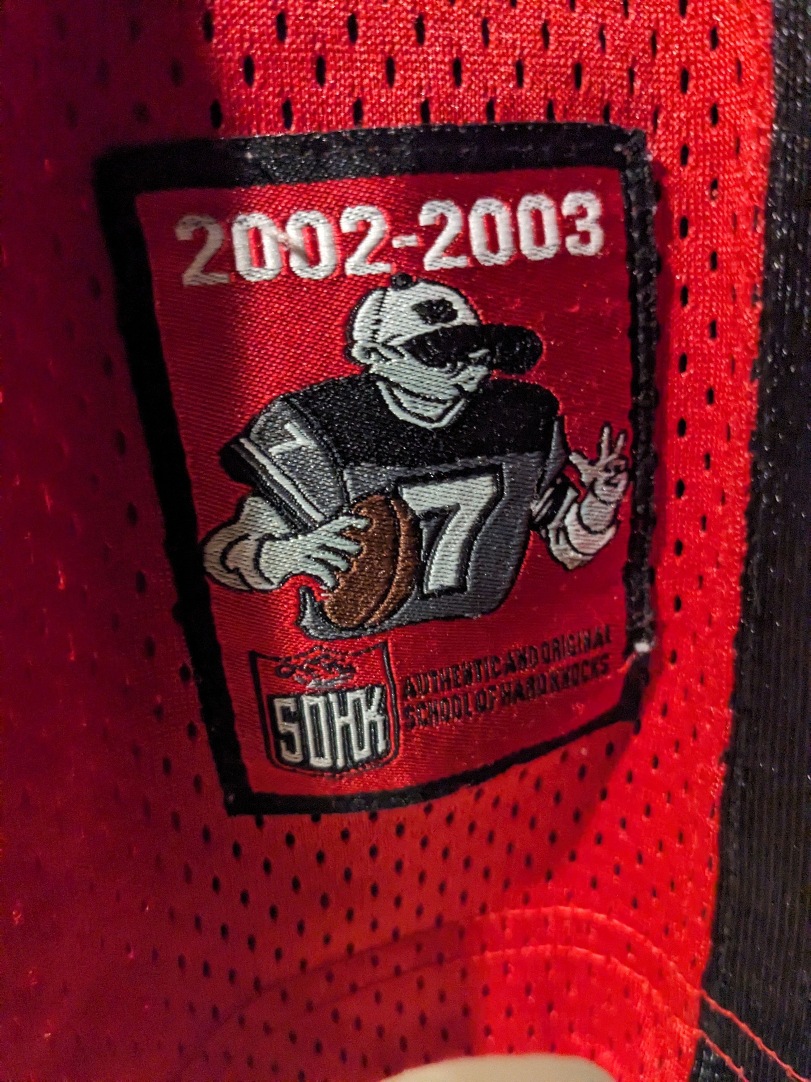 Vintage Vintage 2003 School of Hard Knocks SKOH Football Jersey Size US XL / EU 56 / 4 - 3 Thumbnail