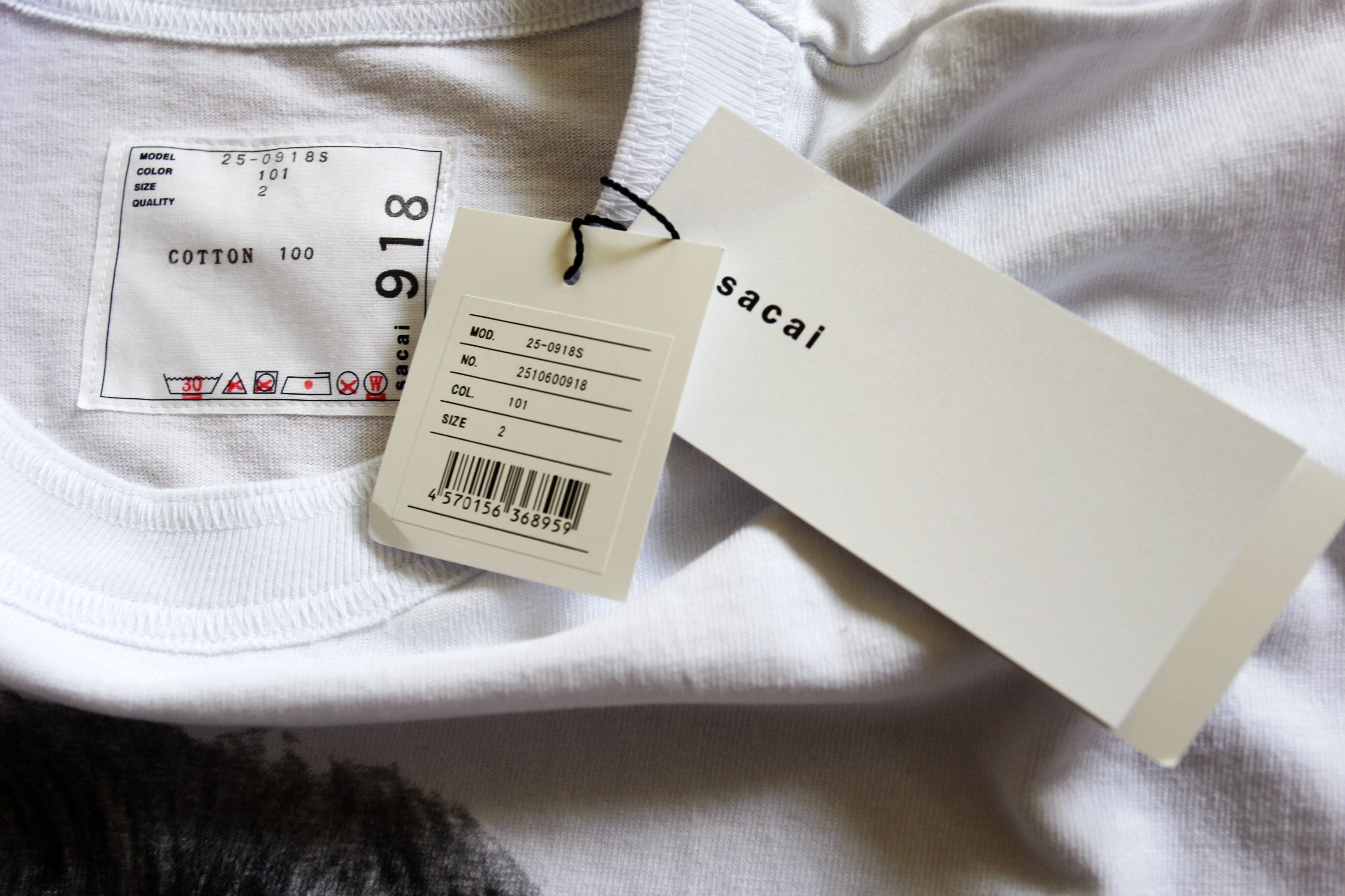 Sacai BNWT SS25 SACAI JAMES DEAN TSHIRT 2 Size US M / EU 48-50 / 2 - 8 Thumbnail