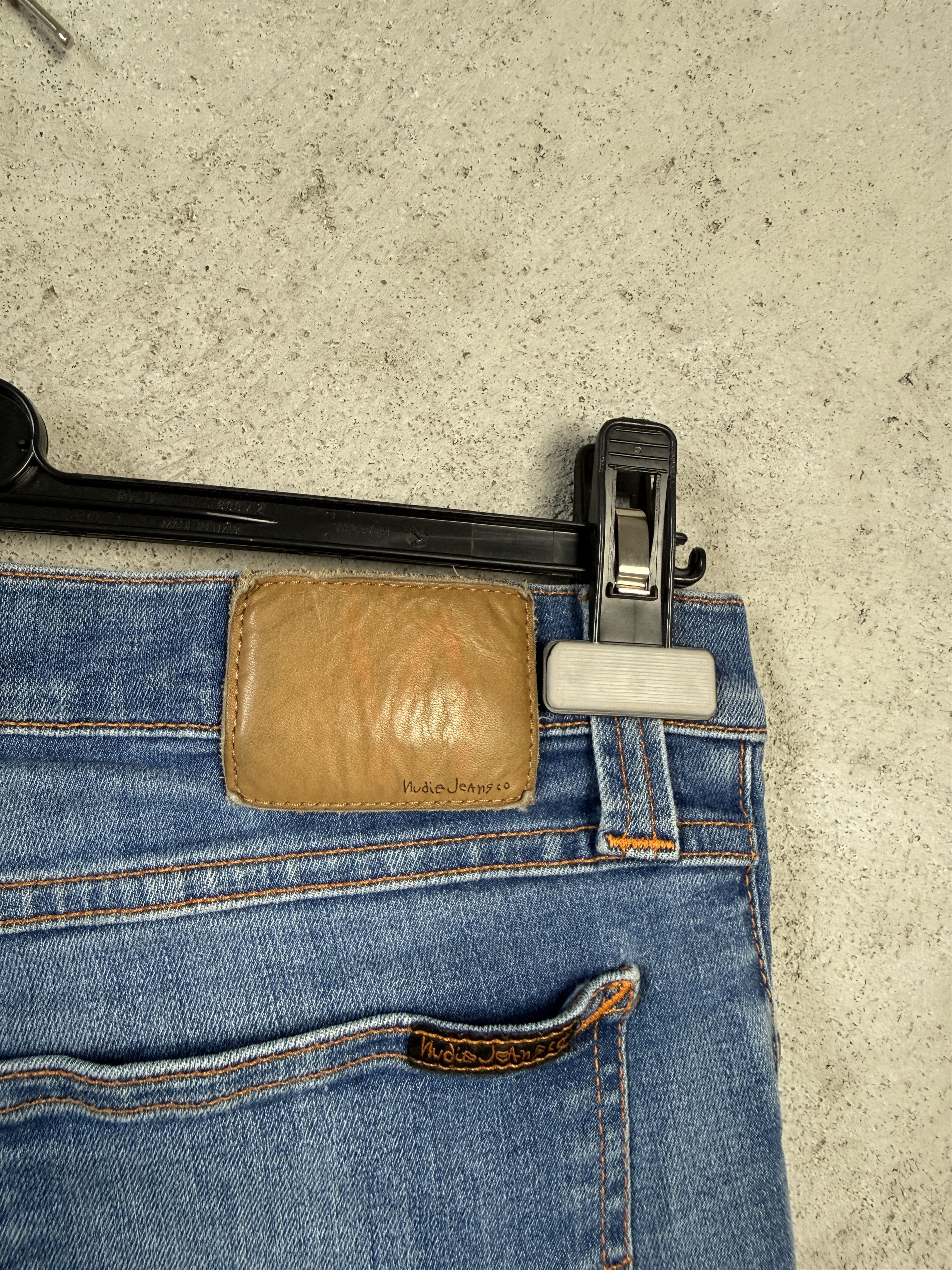 Nudie Jeans Nudie Jeans Tight Long John denim jeans pants Size US 32 / EU 48 - 4 Thumbnail