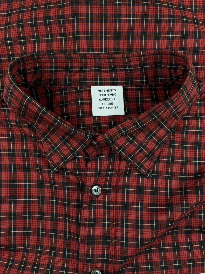 Vetements Vetements 19ss Demna period short-sleeve long-sleeve shirt Size US XS / EU 42 / 0 - 3 Thumbnail