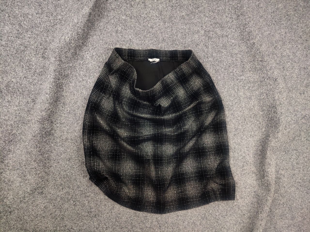 Wolford Wolford Black White Plaid Printed Short Pencil average skirt Size 29" - 1 Thumbnail