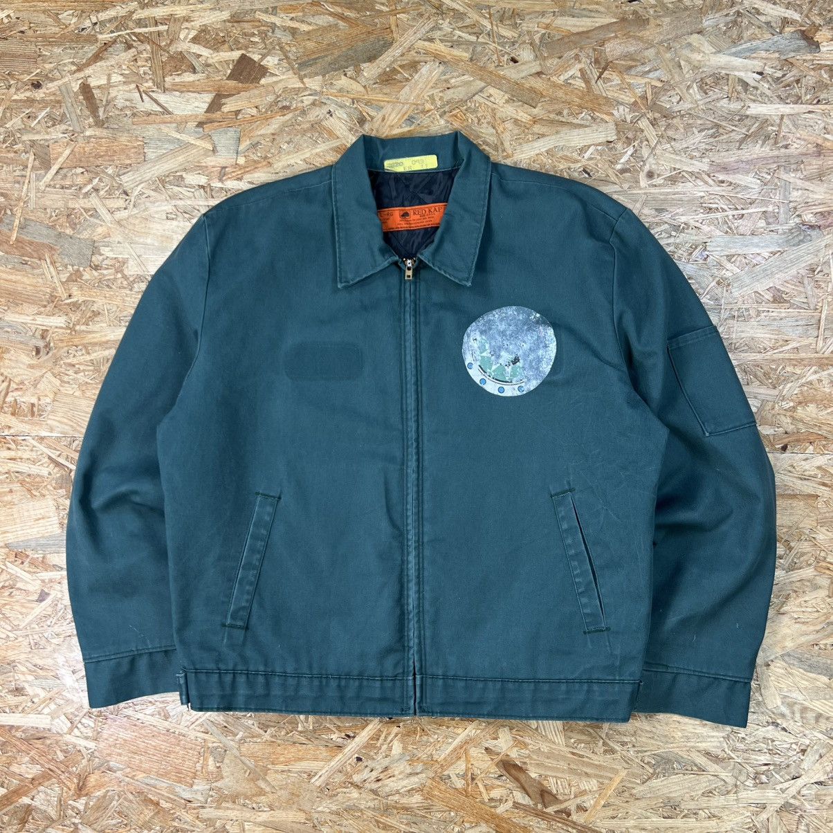 Red Kap × Vintage RED KAP DETROIT JACKET WORKWEAR MADE IN USA 80S VINTAGE Size US L / EU 52-54 / 3 - 4 Thumbnail