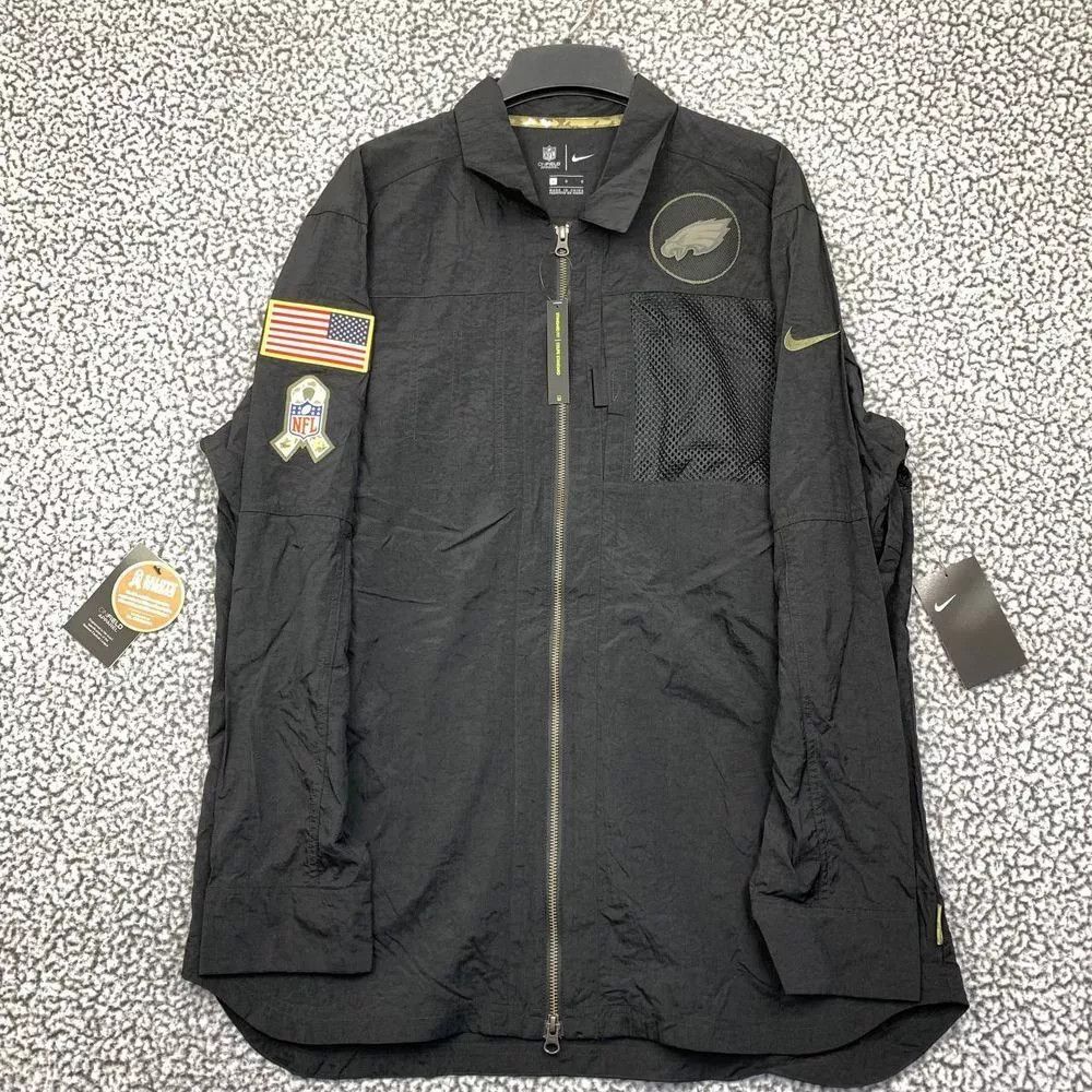 Nike Philadelphia Eagles Jacket Men L Nike Salute to Service Size US L / EU 52-54 / 3 - 1 Thumbnail