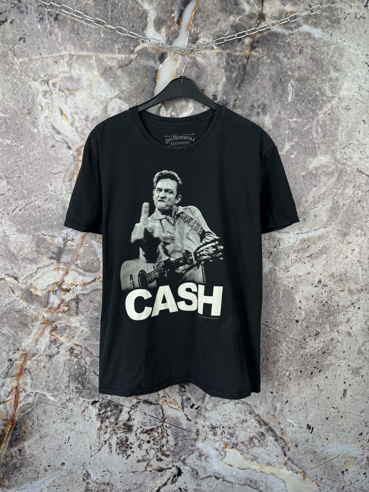 Other × Vintage Men’s Jim Marshall Cash T-Shirt Size XL Size US XL / EU 56 / 4 - 1 Thumbnail