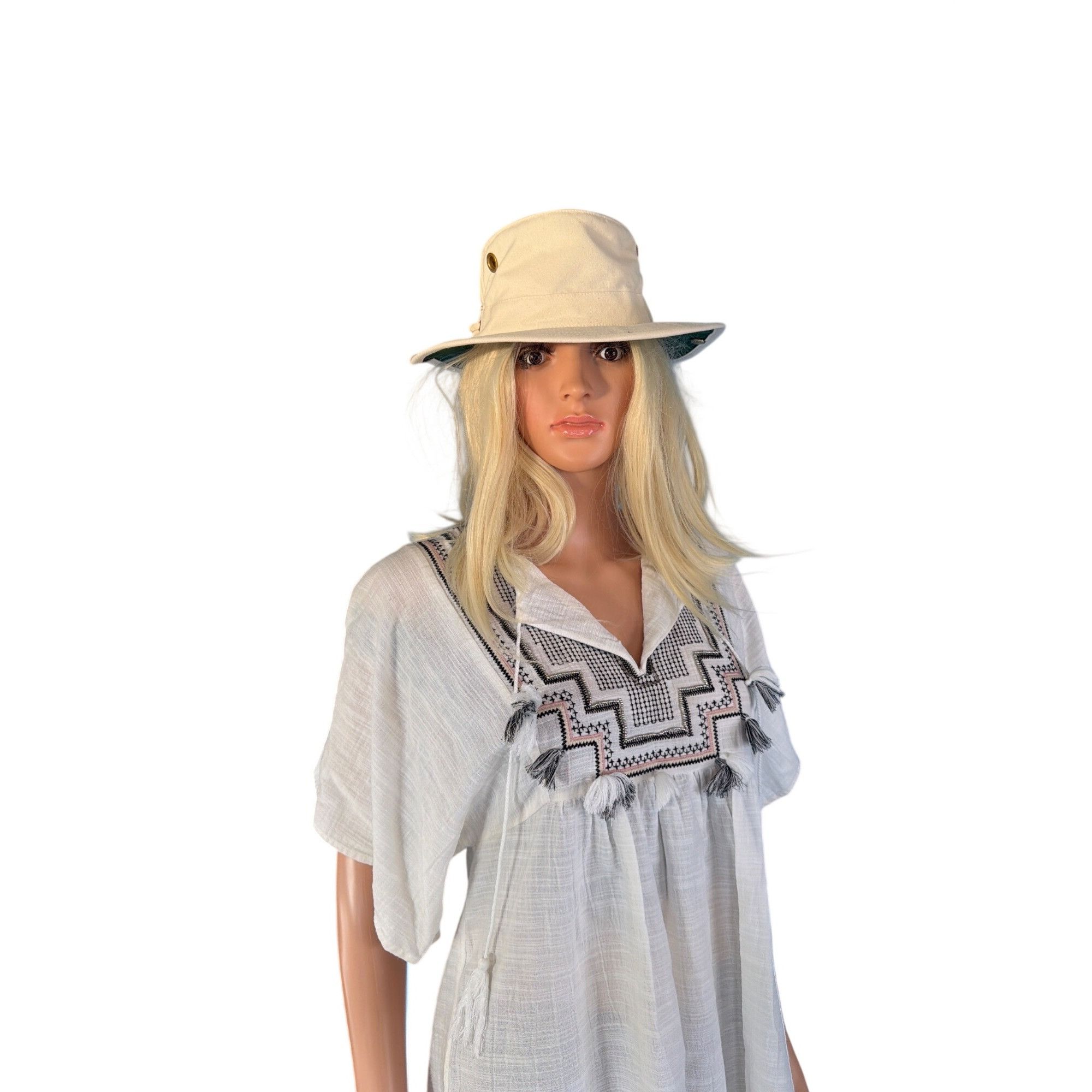 Tilley New Tilley T4 Cotton Duck Sun Hat 7 S 56.5cm Vintage HTF Ivo Size ONE SIZE - 2 Thumbnail