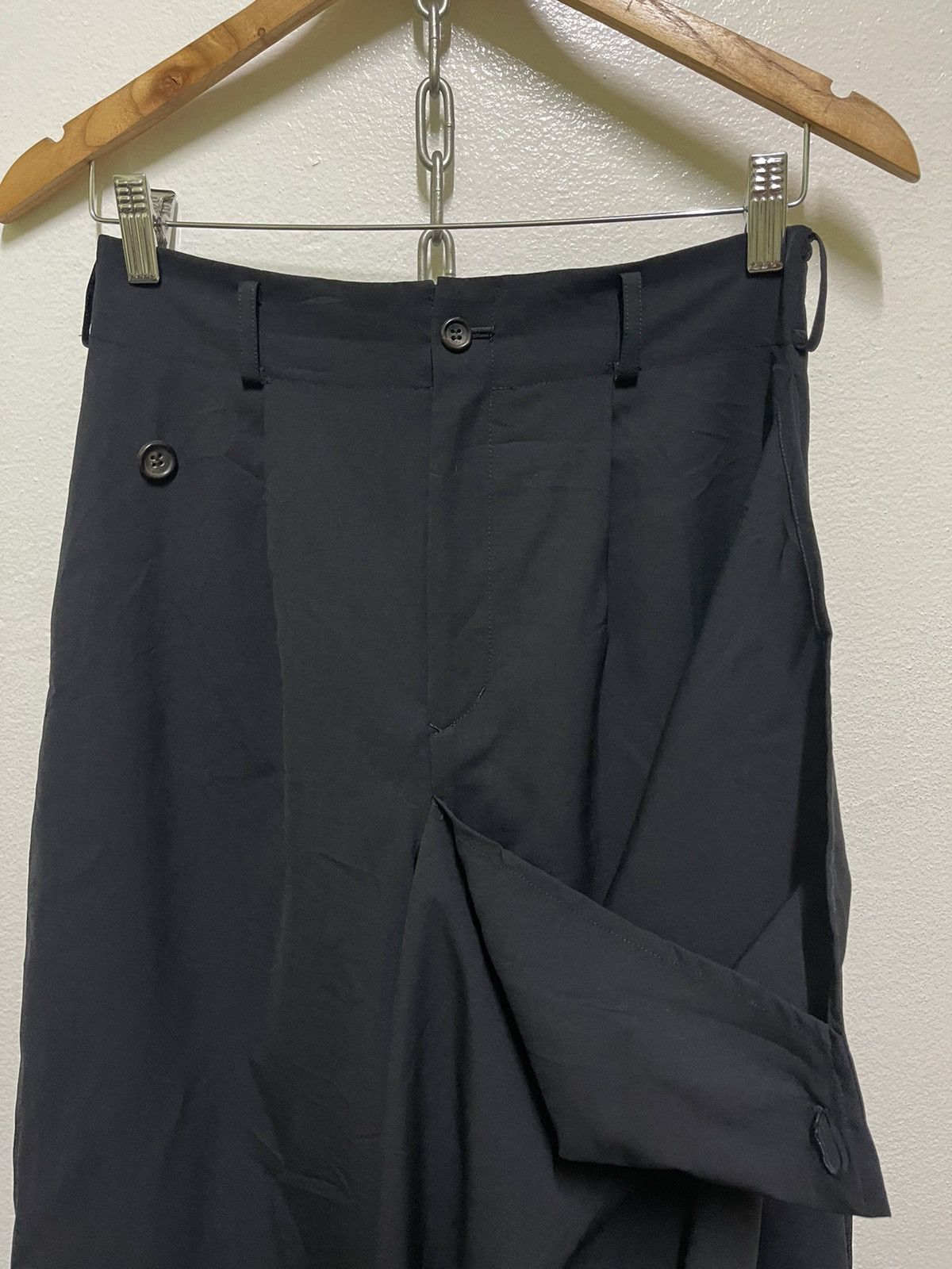 Yohji Yamamoto Workshop by Yohji Yamamoto Pants Wide Leg WXYZ Japan Size 27" / US 4 / IT 40 - 7 Thumbnail