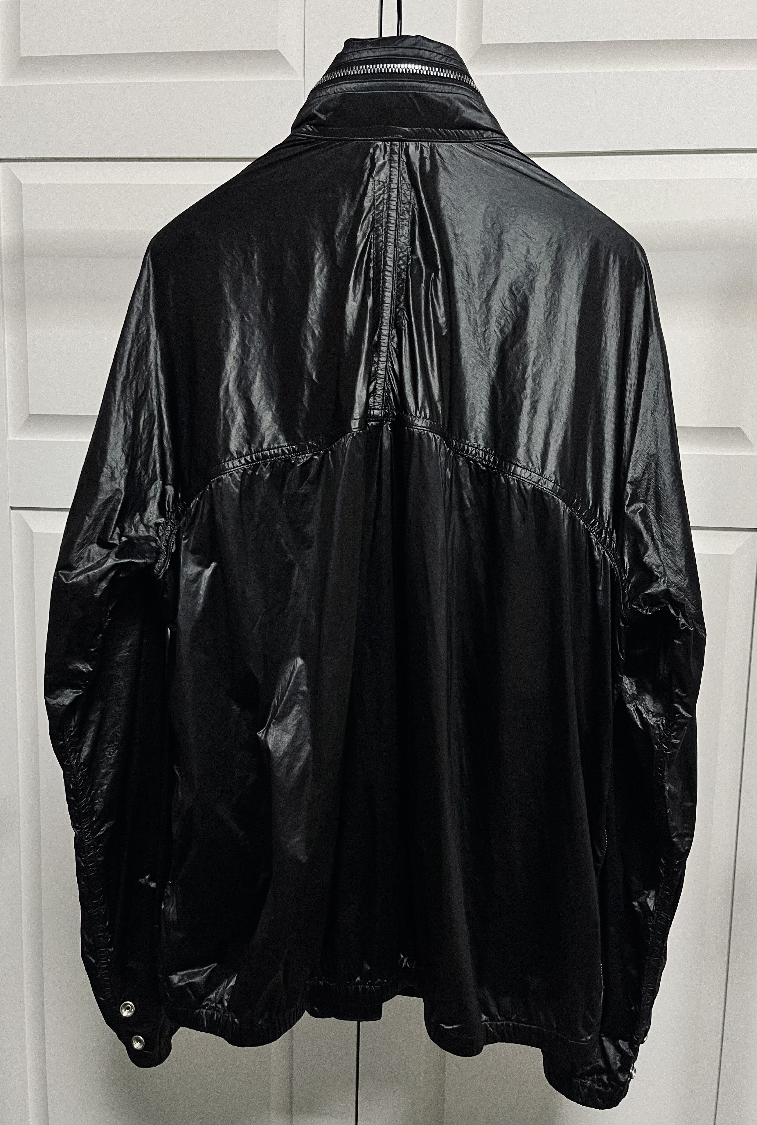 Rick Owens RICK OWENS WINDBREAKER JACKET IN COATED MEMBRANE Size US XS / EU 42 / 0 - 3 Thumbnail