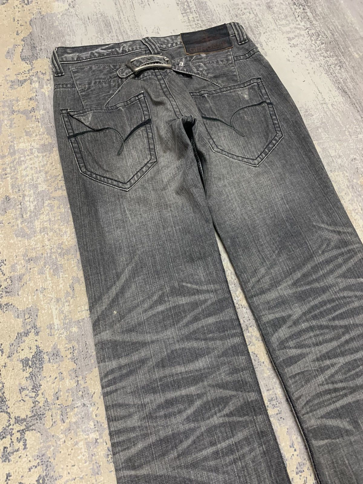 Japanese Brand Japanese Genoese Open Hem Clawmark Denim Pant 32x31 Size US 32 / EU 48 - 9 Thumbnail